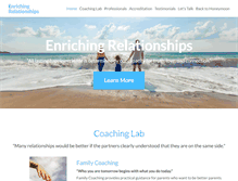 Tablet Screenshot of enrichingrelationships.net